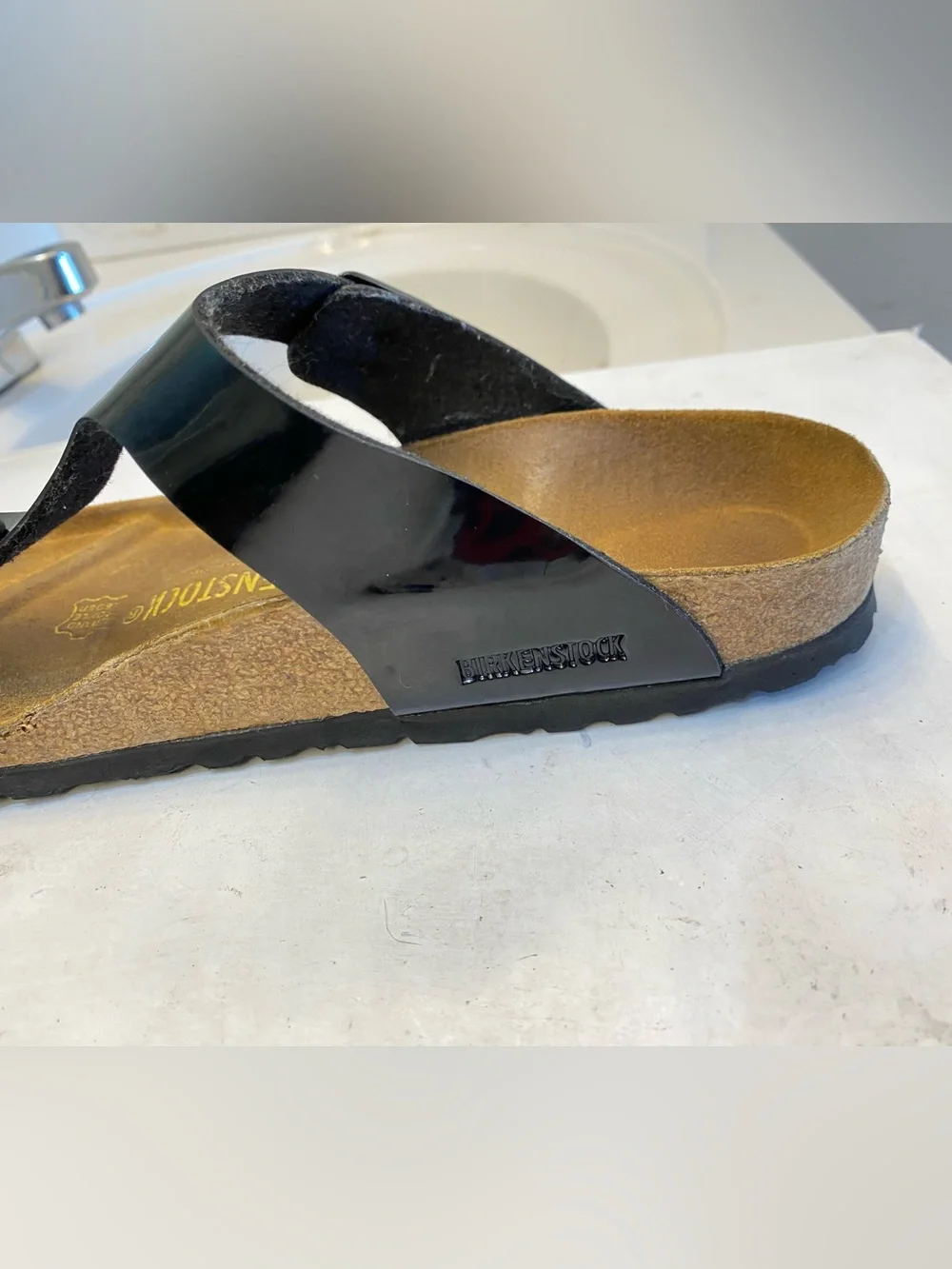 Birkenstock Gizeh Size 37, US Ladies Size 6,Men’s Size 5 great condition clean